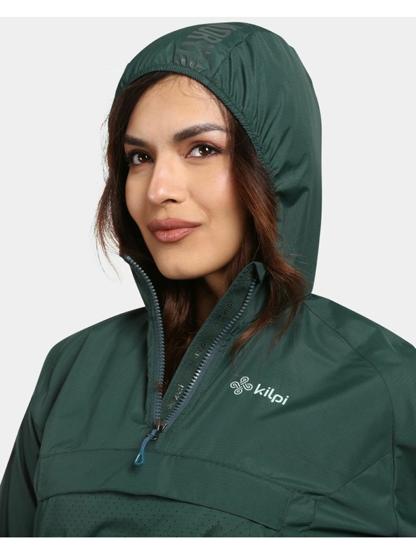 Kilpi Kilpi Női ultrakönnyű futódzseki ANORI-W Sötétzöld
