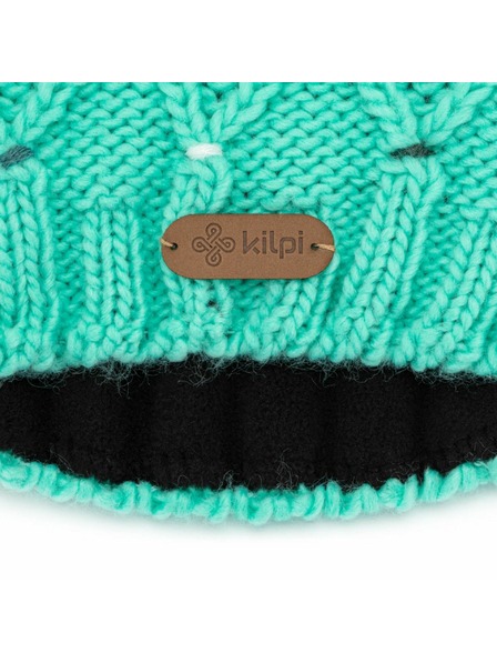 Kilpi Kilpi CROCHY-W női téli sapka Türkiz
