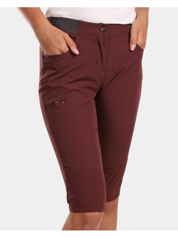 Kilpi Kilpi MEEDIN-W szabadtéri 3/4-es női nadrág Sötétpiros
