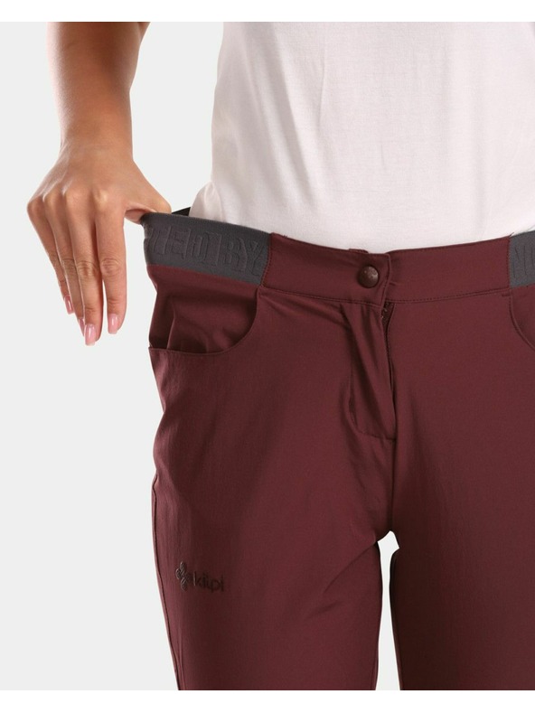 Kilpi Kilpi MEEDIN-W szabadtéri 3/4-es női nadrág Sötétpiros