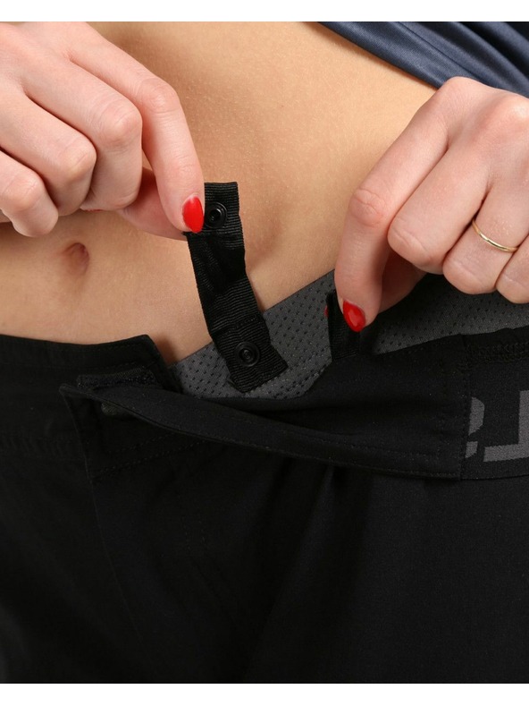 Kilpi Kilpi TRACKEE-W kerékpáros női rövidnadrág Fekete