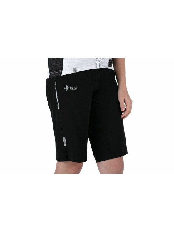 Kilpi KILPI TRACKEE-W kerékpáros női rövidnadrág Fekete