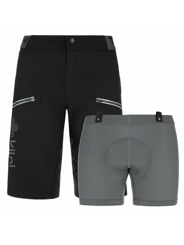 Kilpi Kilpi TRACKEE-W kerékpáros női rövidnadrág Fekete