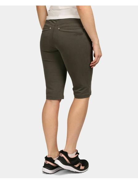 Kilpi Kilpi PARIVA-W pamut női rövidnadrág Sötétzöld