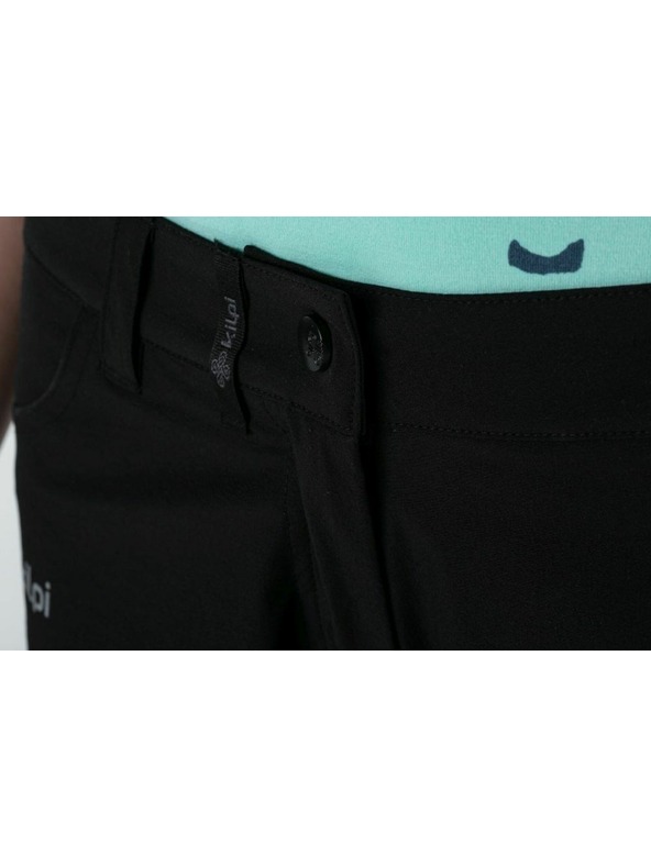 Kilpi KILPI SUNNY-W könnyű szabadtéri női rövidnadrág Fekete