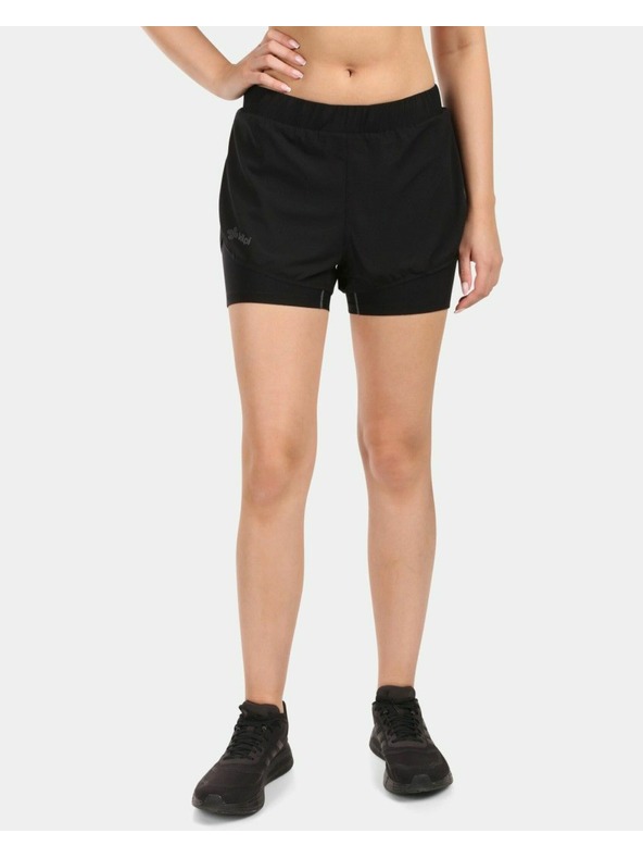Kilpi Kilpi BERGEN-W futó női rövidnadrág Fekete