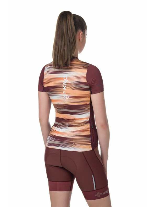 Kilpi Kilpi PRESSURE-W kerékpáros női rövidnadrág Sötétpiros