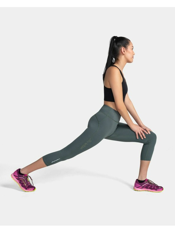 Kilpi Kilpi AMIRA-W női 3/4-es leggings Sötétzöld