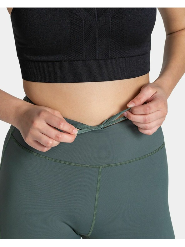 Kilpi Kilpi AMIRA-W női 3/4-es leggings Sötétzöld