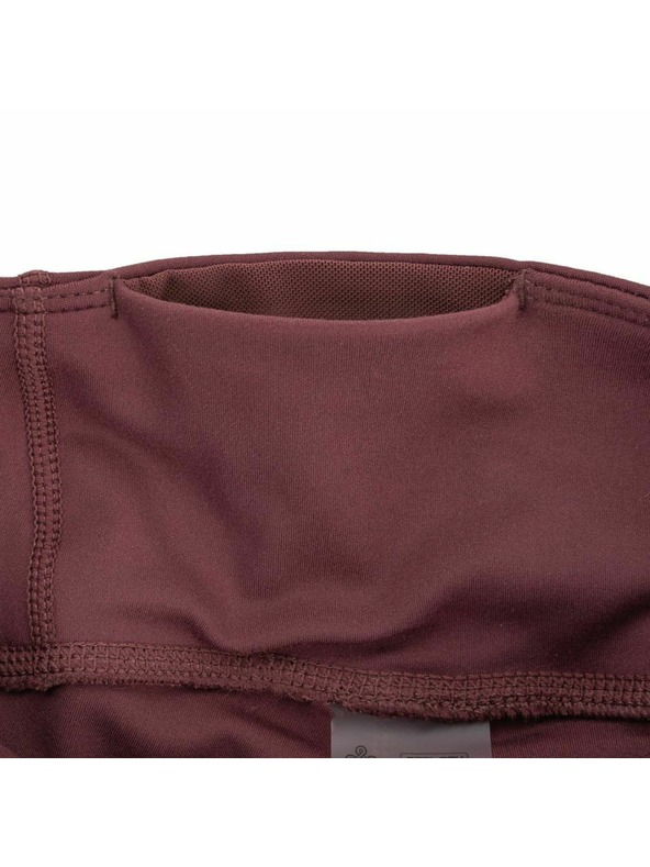 Kilpi Kilpi SOLAS-W női 3/4-es fitness leggings Sötétpiros