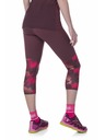 Kilpi Kilpi SOLAS-W női 3/4-es fitness leggings Sötétpiros