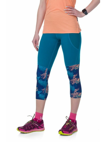Kilpi Kilpi SOLAS-W női 3/4-es fitness leggings Türkiz