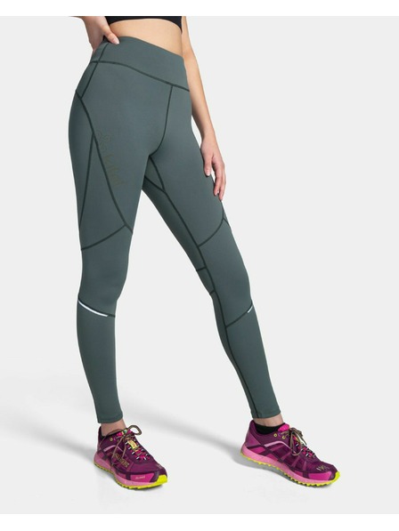 Kilpi Kilpi LAMIRAE-M női fitness leggings Sötétzöld
