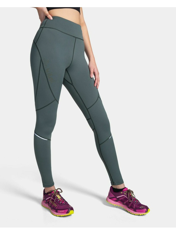 Kilpi Kilpi LAMIRAE-M női fitness leggings Sötétzöld