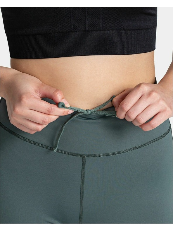 Kilpi Kilpi LAMIRAE-M női fitness leggings Sötétzöld