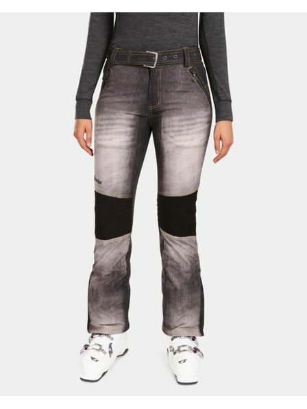 Kilpi Kilpi JEANSO-W női softshell sínadrág Fekete