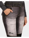 Kilpi Kilpi JEANSO-W női softshell sínadrág Fekete