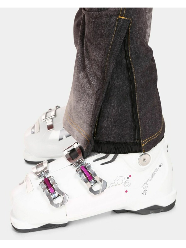 Kilpi Kilpi JEANSO-W női softshell sínadrág Fekete