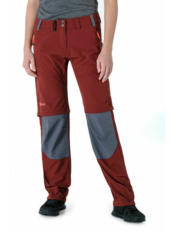 Kilpi Kilpi HOSIO-W női outdoor nadrág Sötét piros