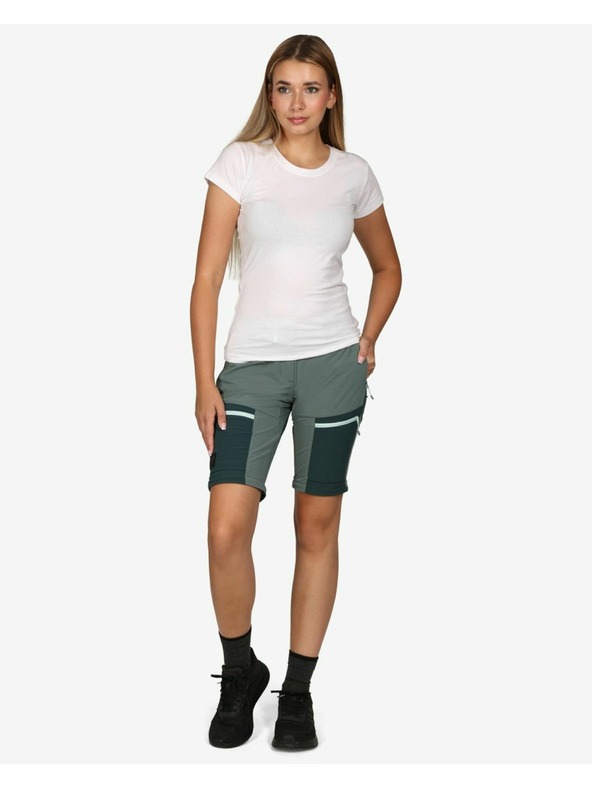 Kilpi Kilpi HOSIO-W Sötétzöld Női Outdoor levehető nadrág Kilpi HOSIO-W Sötétzöld