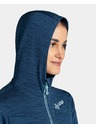 Kilpi Kilpi SEVELEN-W női sport pulóver kapucnival Sötétkék