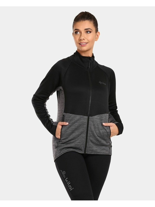 Kilpi Kilpi TOMMS-W női funkcionális pulóver Fekete