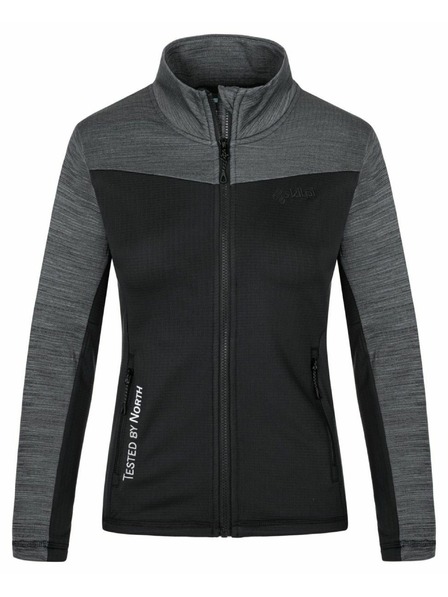 Kilpi Kilpi SIREN-W női sport pulóver kapucni nélkül Fekete