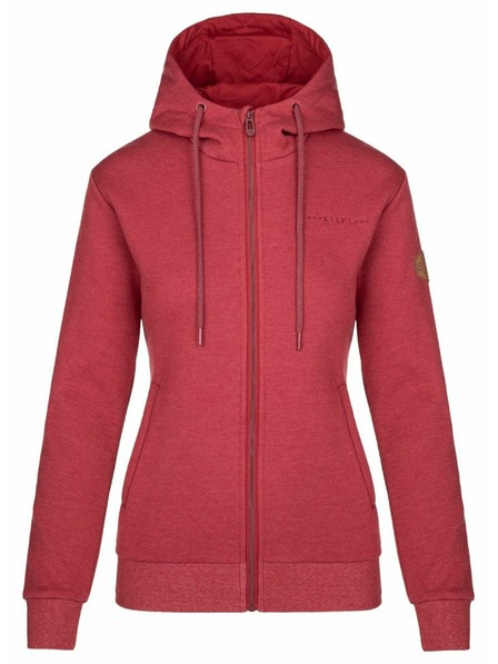 Kilpi Kilpi LEINES-W női pulóver Sötét vörös