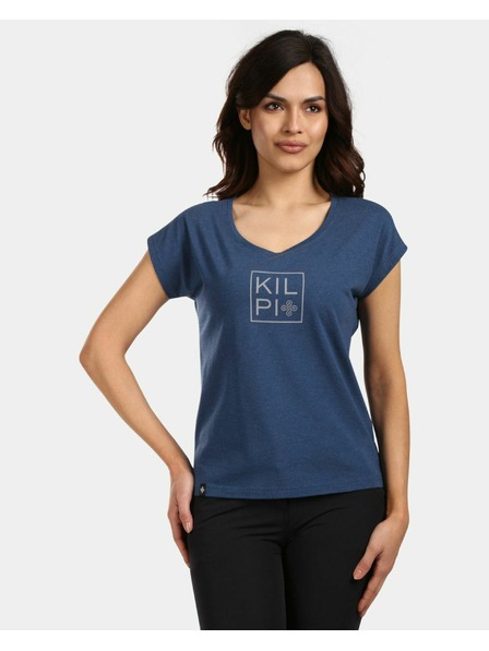 Kilpi Női pamut póló Kilpi ROANE-W Sötétkék
