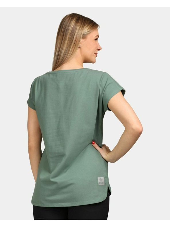 Kilpi Női pamut póló Kilpi NELLIM-W Khaki