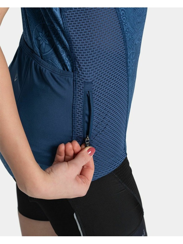 Kilpi Kilpi MOATE-W női kerékpáros mez Sötétkék