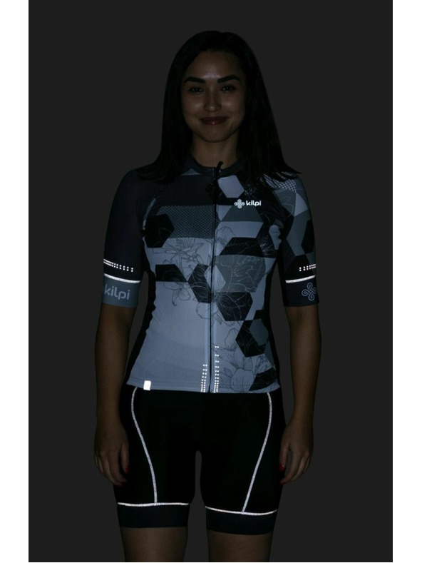 Kilpi Kilpi ADAMELLO-W női kerékpáros mez Fekete