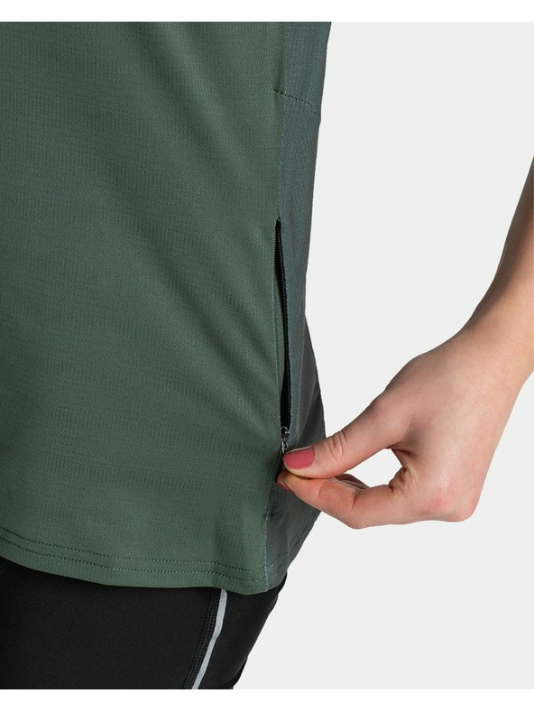 Kilpi Kilpi REMIDO-W női kerékpáros mez Sötétzöld