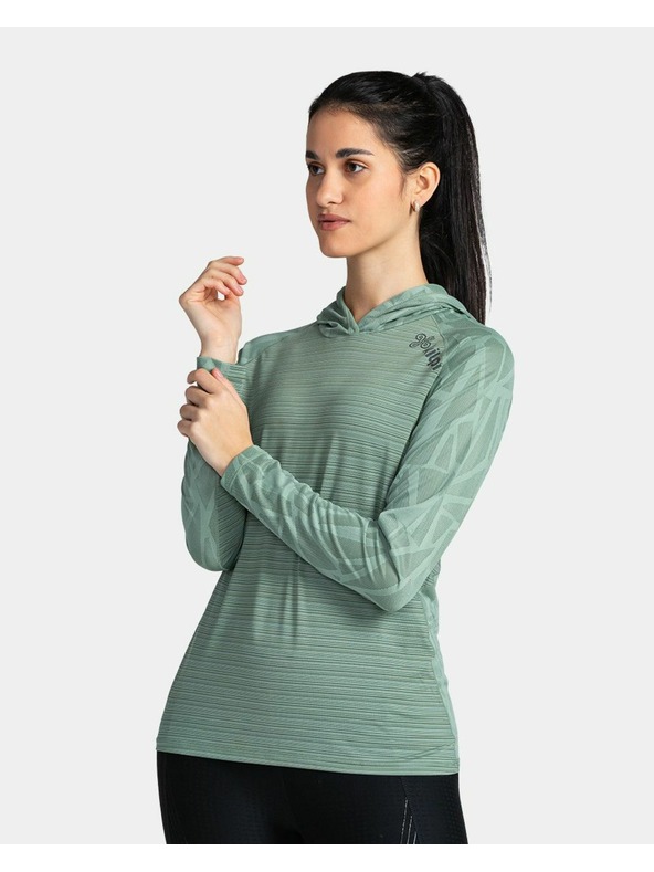 Kilpi Kilpi AILEEN-W női fitness pulóver Sötétzöld