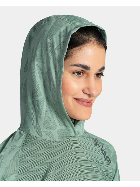 Kilpi Kilpi AILEEN-W női fitness pulóver Sötétzöld