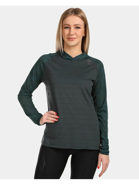 Kilpi Kilpi Női futó melegítőfelső AILEEN-W Sötétzöld