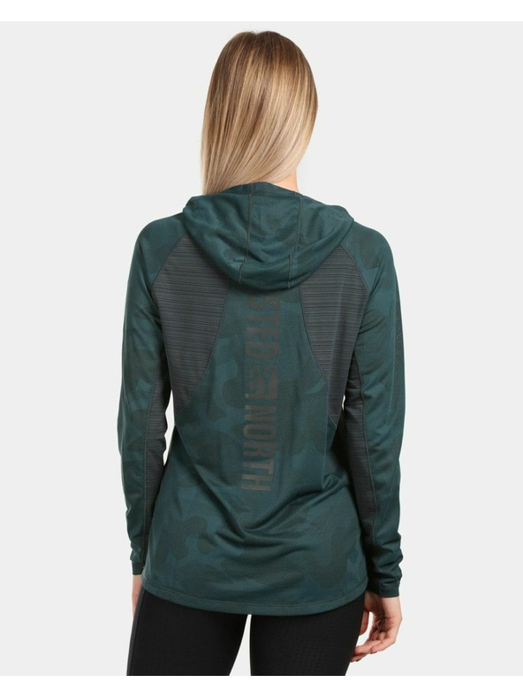 Kilpi Kilpi Női futó melegítőfelső AILEEN-W Sötétzöld
