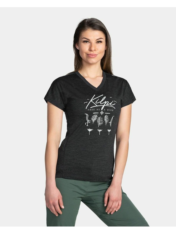 Kilpi Kilpi MERIN-W női funkcionális póló Sötétszürke