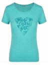 Kilpi Kilpi GAROVE-W női outdoor póló Türkiz