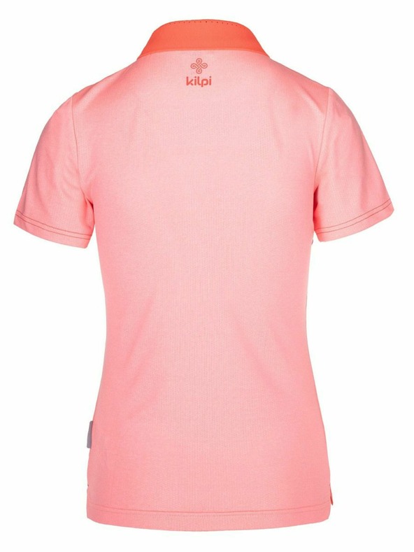 Kilpi Kilpi COLLAR-W női funkcionális galléros póló Világos rózsaszín