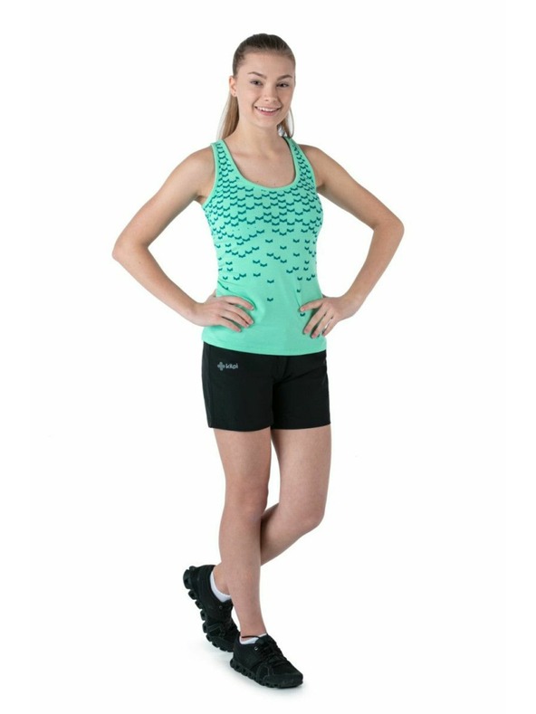 Kilpi Kilpi LEAVES-W női pamut trikó Türkiz