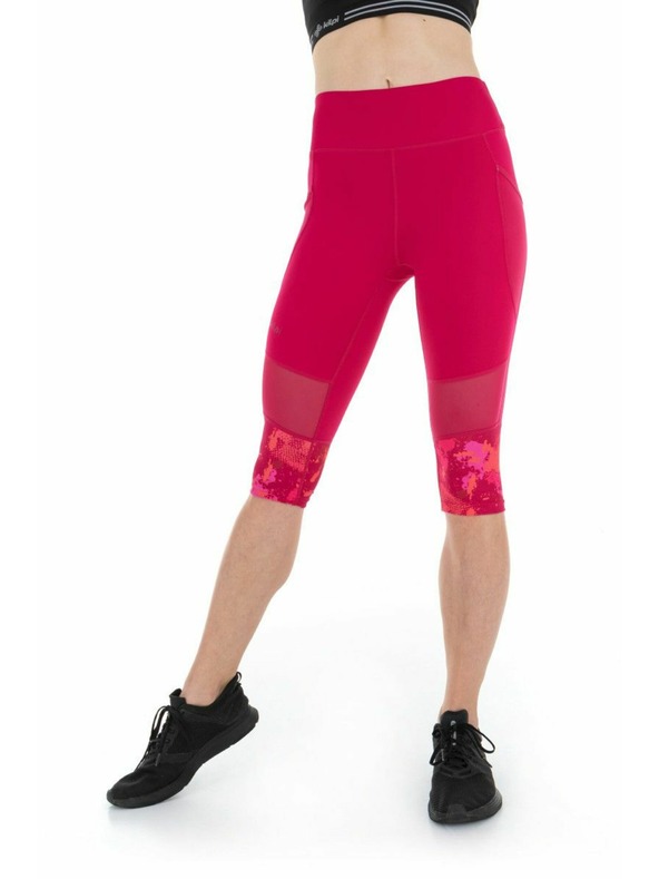 Kilpi Kilpi SOLAS-W női 3/4-es leggings Rózsaszín