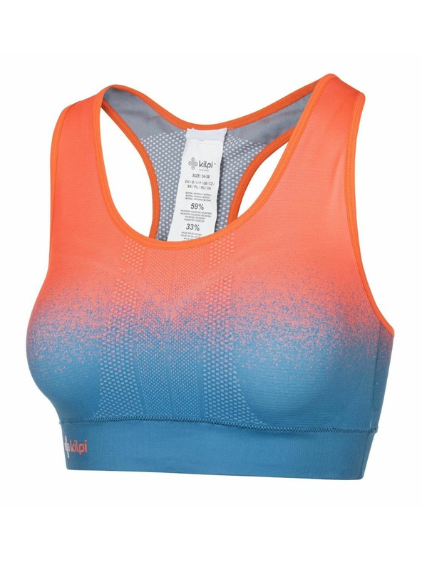 Kilpi Kilpi WINIE-W Női varrás nélküli sportmelltartó Korall