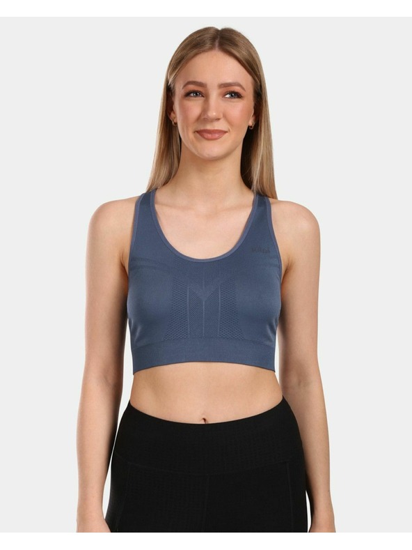 Kilpi Kilpi WINIE-W Női varrás nélküli sportmelltartó Sötétkék