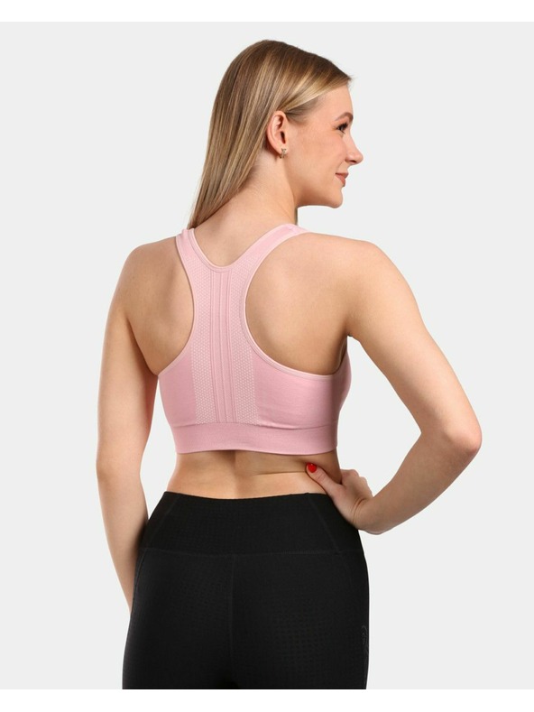 Kilpi Kilpi WINIE-W Női varrás nélküli sportmelltartó Világos rózsaszín