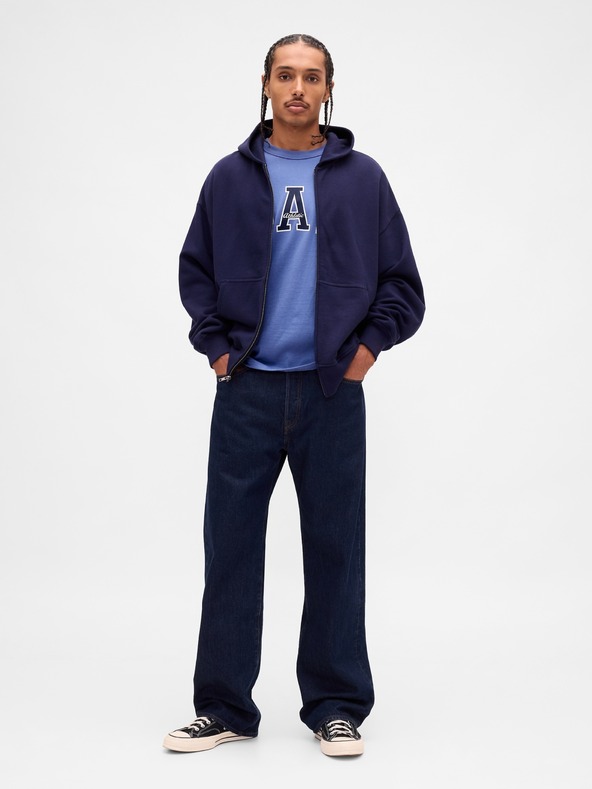 GAP GAP logó v-ss camo arch póló