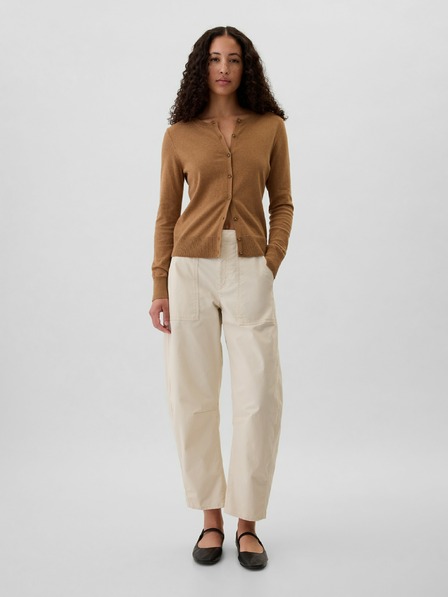 GAP Női High Rise Barrel Khakis nadrág GAP