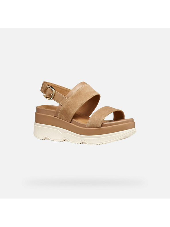 Geox Világosbarna női szandál Geox Gardenia