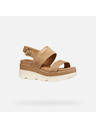 Geox Világosbarna női szandál Geox Gardenia