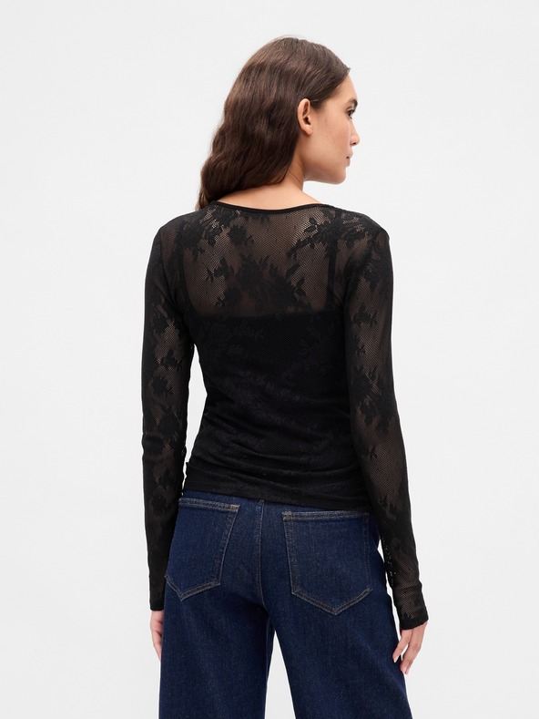 GAP Csipkés, átlátszó top GAP